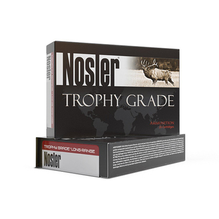 Nosler Trophy Grade Ammunition 260 Remington 129 Grain AccuBond Long Range 20RD