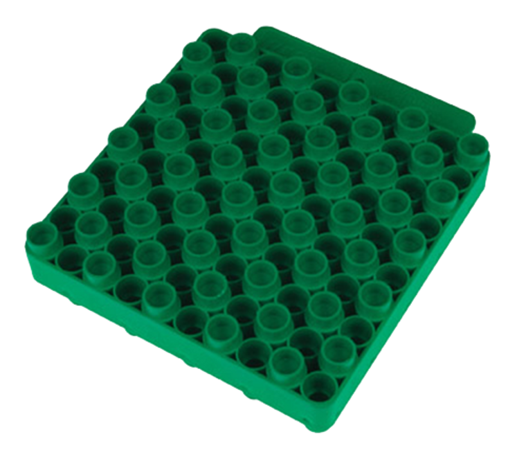 RCBS Universal Reloading Tray 50-Round Plastic Green