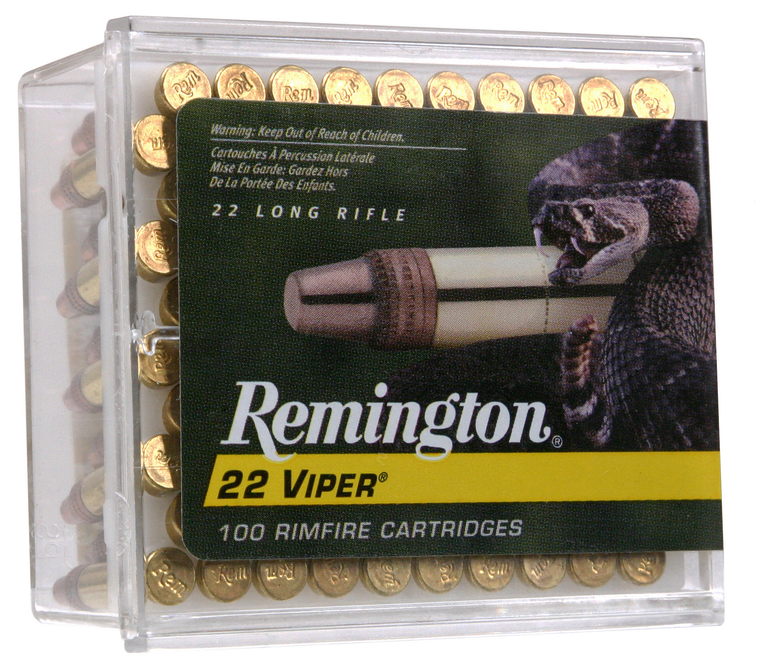 Remington Ammunition 21288 Viper Rimfire 22 LR 36 gr Truncated Cone Solid 100 Per Box/ 50 Cs