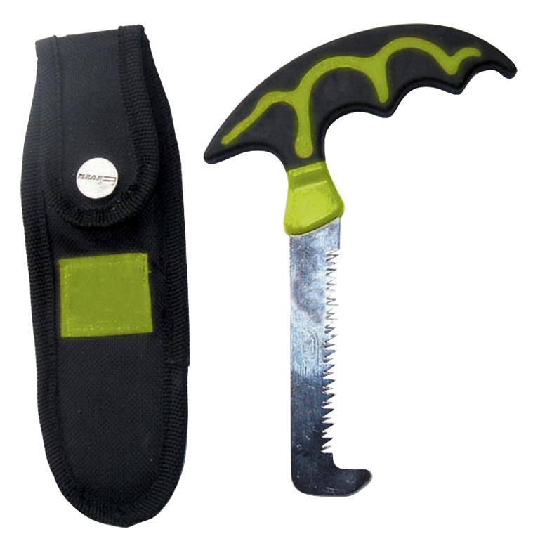 HME Bone Saw Stainless Steel Blade Polymer Handle Green