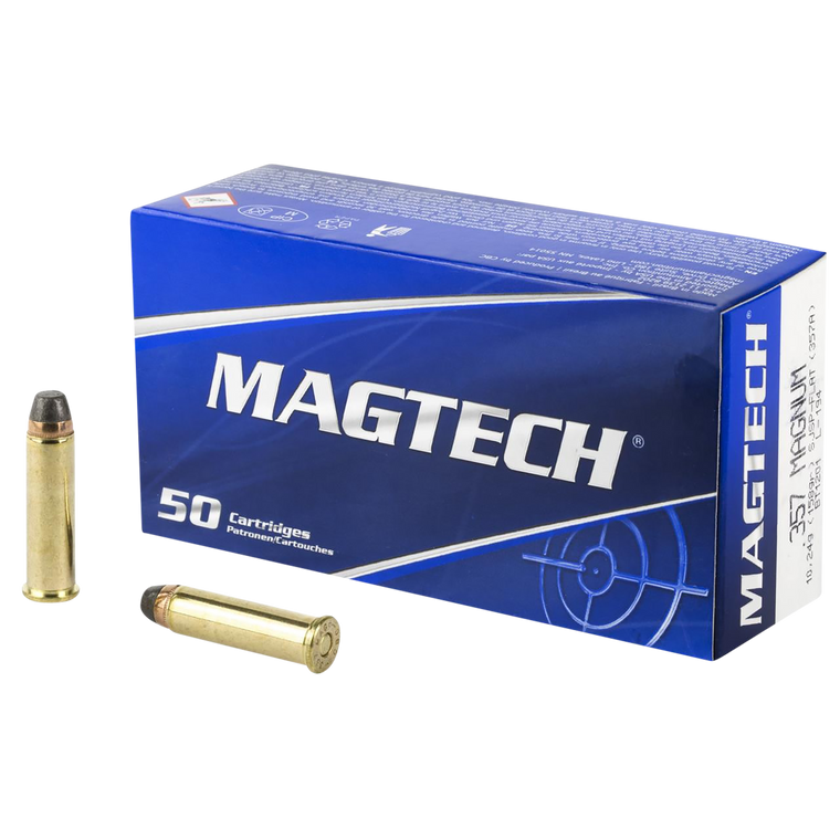 Magtech 357A Range/Training Target 357 Mag 158 gr Semi-Jacketed Soft Point Flat 50rd Bx Magtech 357A Range/Training Target 357 Mag 158 gr Semi-Jacketed Soft Point Flat 50rd Bx