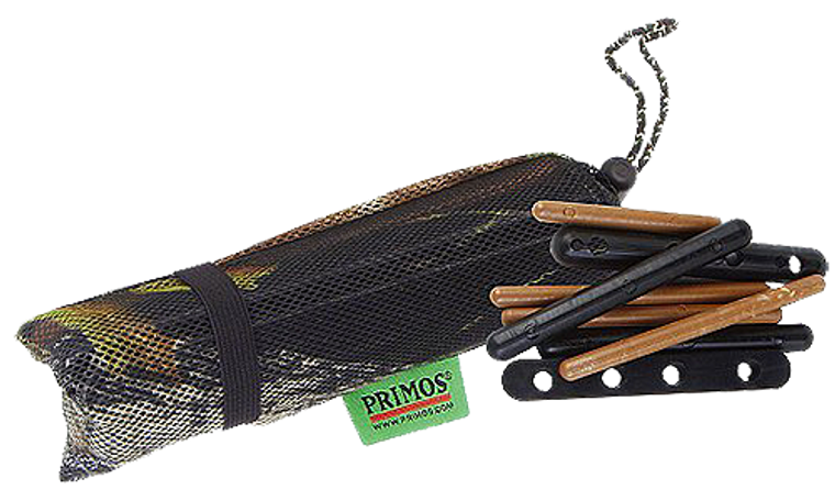 Primos 730 Rattling System Big Buck Bag Attracts Deer Black/Brown Wood