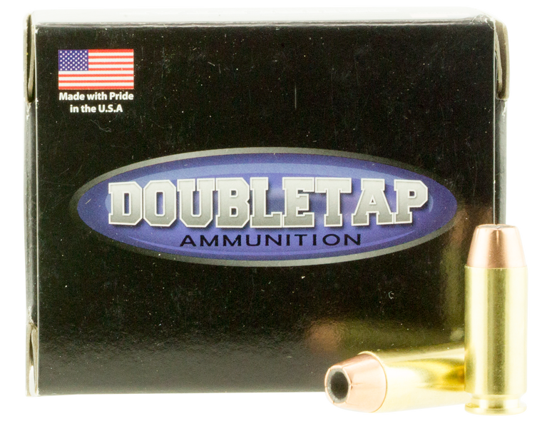 DoubleTap Ammunition 10MM135CE Defense Home Defense 10mm Auto 135 gr Jacketed Hollow Point (JHP) 20 Per Box/ 50 Cs
