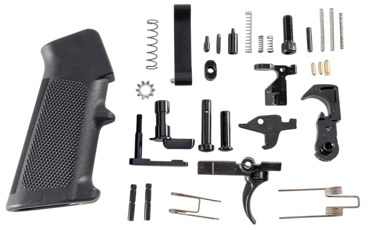 AM LOWER PARTS KIT AR15 MILSPEC PISTOL GRIP BLK