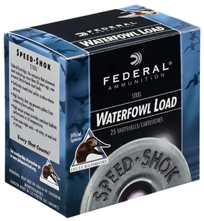 Federal WF134BB Speed-Shok Waterfowl 12 Gauge 3.50" 1 1/2 oz BB Shot 25 Per Box/ 10 Cs