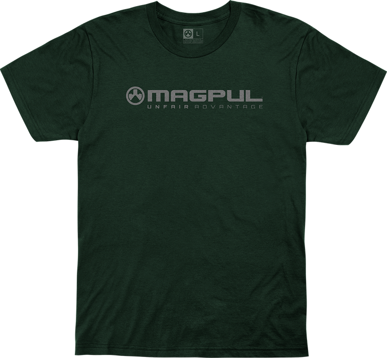 Magpul MAG1114-301-S Unfair AdvatangeForest Green Cotton Short Sleeve Small