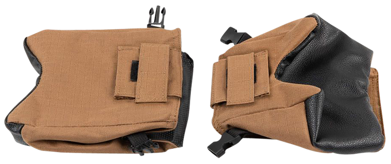 Allen 18419 X-Focus Unfilled Front/Rear Shooting Bag Combo Unfilled Tan/Black