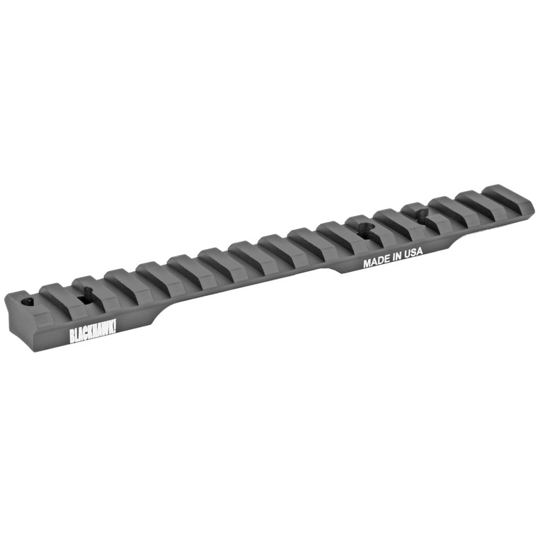 BLACKHAWK Multi-Slot Base, Black, Fits Remington 700 Short Action 71EB02BK 