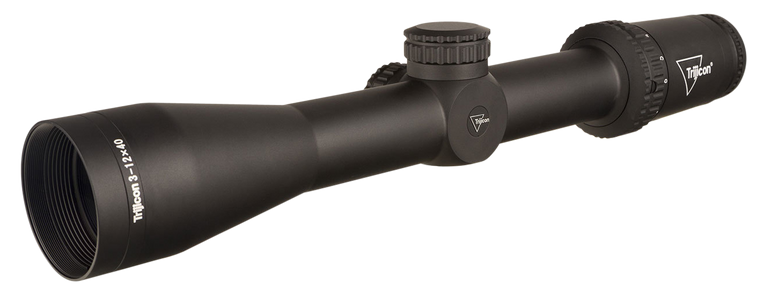 Trijicon 3-12x40 Ascent 30mm Rifle Scope Matte Black, BDC Hunter Holds