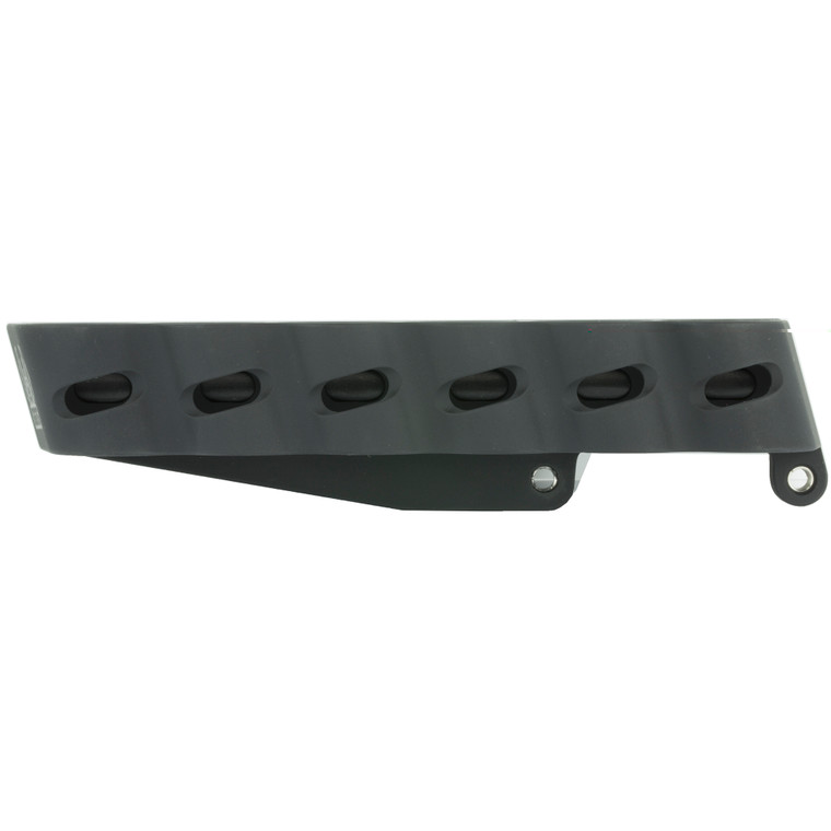 GG&G Side Saddle Shotshell Carrier Remington 870, 1100, 1187 12 Gauge Aluminum Black