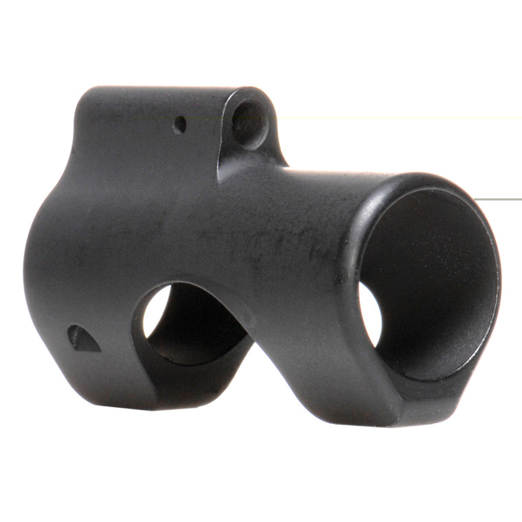 Troy Industries 2" Extended Low Profile Gas Block AR-15, LR-308 Standard Barrel .750" Inside Diameter Steel Matte