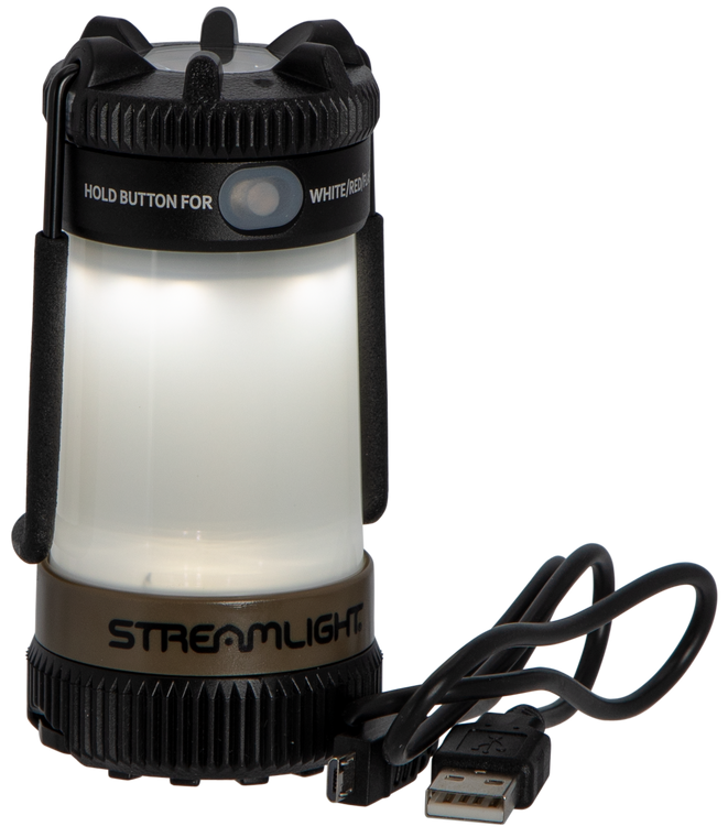Streamlight Siege X Lantern LED with Rechargeable Lithium Battery Polymer Flat Dark Earth