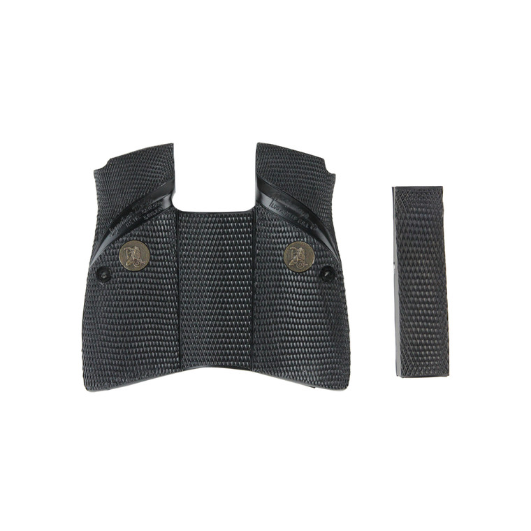 Pachmayr Signature Grips with Backstrap Browning Hi-Power Match-Style Rubber Black