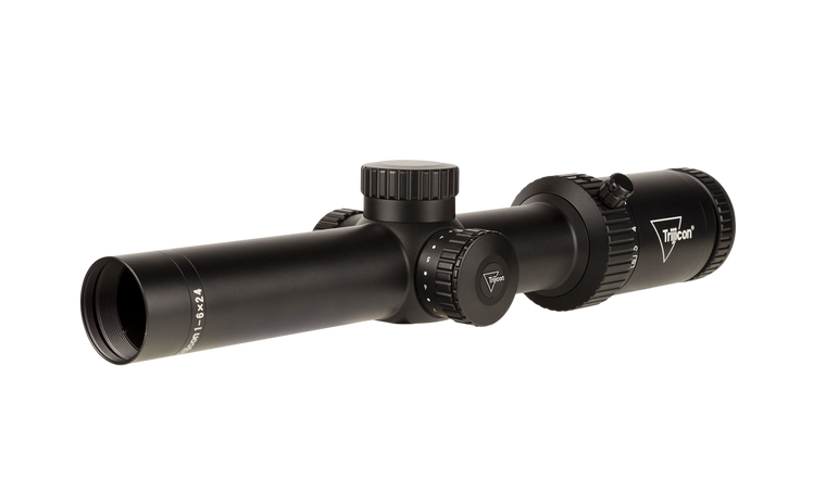 Trijicon 1-6x24 Credo HX 30mm Rifle Scope Satin Black, BDC Hunter Holds 223 (Red LED Dot)