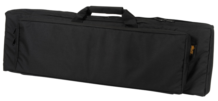 US PeaceKeeper P30042 RAT Case Water Resistant Black 600D Polyester with Padding, Adjustable Straps, Air Vents & Front Pocket with Triple Mag Pouch 42" L x 11" H x 2.75" D Exterior Dimensions