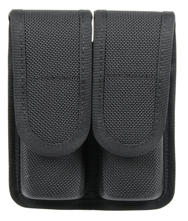 Blackhawk 44A001BK Double Mag PouchBlack Cordura Compatible w/ Double Stack Compatible w/ 9mm Compatible w/ 40 Compatible w/ 45