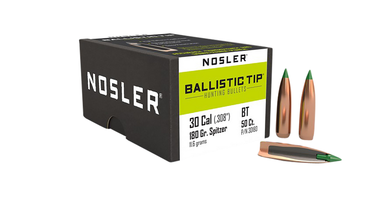 Nosler 30 Cal 180gr 50ct