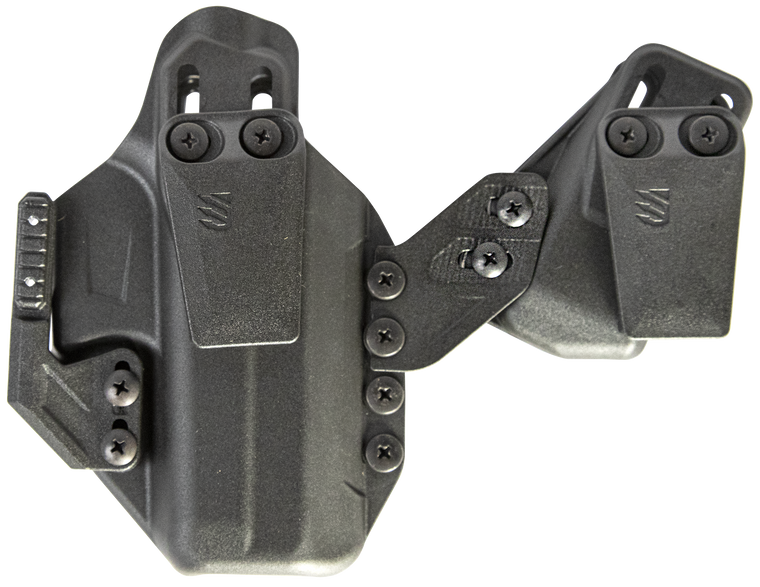 Blackhawk 416125BK Stache Premium Kit IWB Size 25 Black Polymer Belt Clip Fits S&W M&P 9/40 Ambidextrous