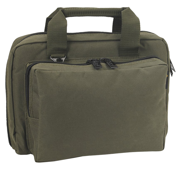 US PeaceKeeper P21106 Mini Range Bag Water Resistant OD Green 600D Polyester with 8 Mag Pockets, Lockable Zippers & Wraparound Handles 12.75" L x 8.75" H x 3" D Exterior Dimensions