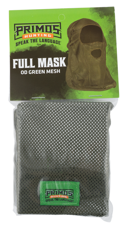 Primos PS6663 Mesh Full Mask OD Green Full Face Mask OSFA 