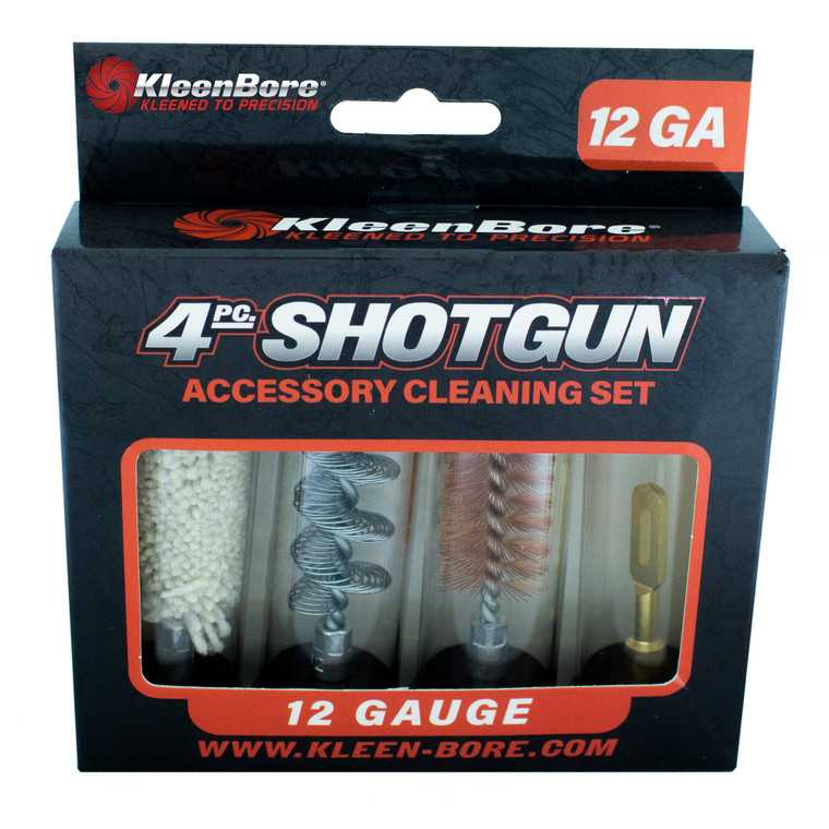 KleenBore 4 Piece Shotgun Accessory Cleaning Set 12 Gauge