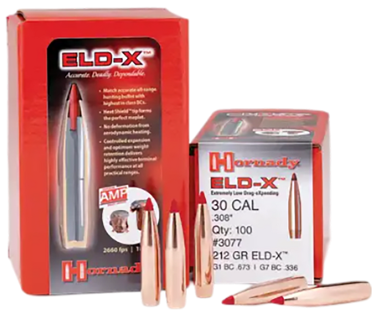 Hrndy Eld-x 7mm .284 162gr 100ct