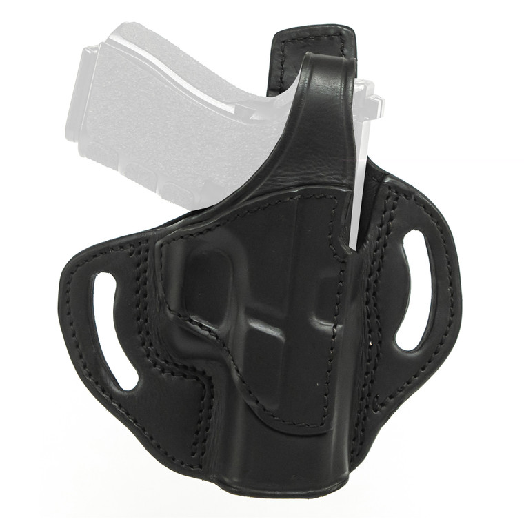 Tagua TX 1836 BH1 Thumb Break Belt Holster, Fits S&W Shield Right Hand, Black Leather TX-BH1-1010 