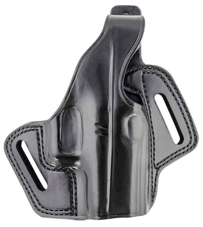 Galco FL800RB FletchOWB Black Leather Belt Slide Fits Glock 43 Fits Glock 43X Fits Springfield Hellcat Right Hand