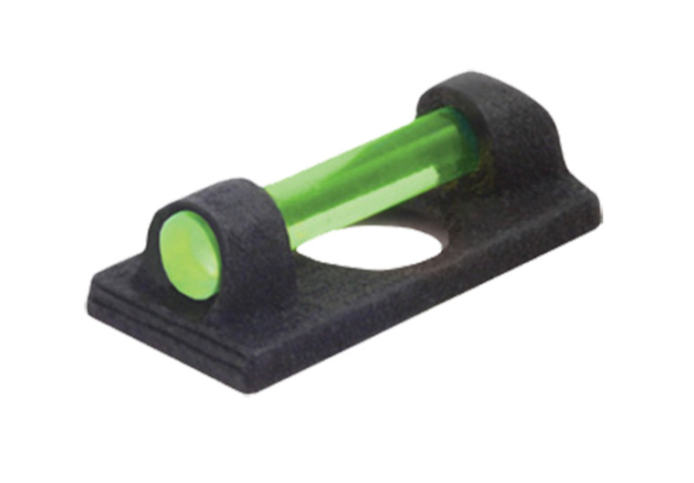 HIVIZ MiniComp Front Sight for Shotguns with Vent Rib & Removable Front Bead Fiber Optic with 3 Interchangeable Lite Pipes