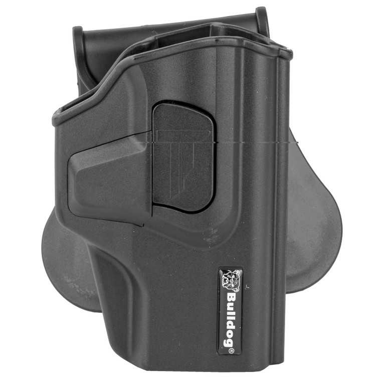 Bulldog Cases Rapid Release Paddle Holster, Right Hand, Fits SigP320 Series, Black Polymer RR-S320 