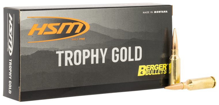 HSM 6ARC95VLD Trophy Gold Extended Range 6mm ARC 20rd Bx