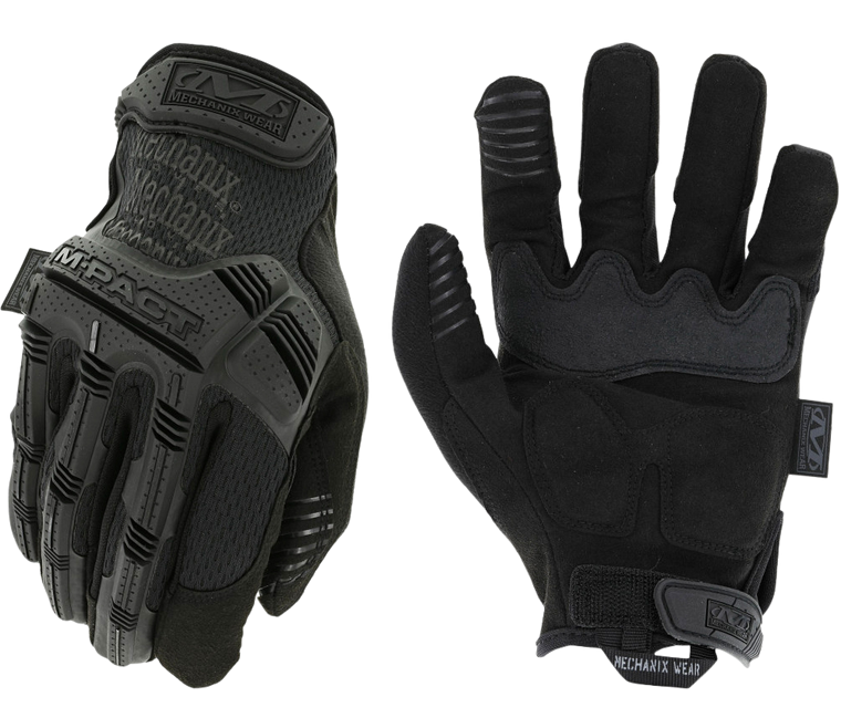 Mechanix Wear MPT55012 M-Pact Covert Black Synthetic Leather/Armortex 2XL