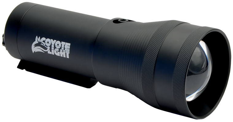 Coyote Light CLPR Coyote Light Pro Red LED Light Up to 1300 yds Beam Picatinny Rail Mount Matte Black Aluminum