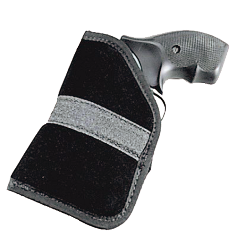 Uncle Mike's 87443 Inside The Pocket Holster IWB Size 03 Black Suede Like Pocket Fits Springfield XD Fits Sm Frame 5rd Revolver Fits 2" Barrel Right Hand