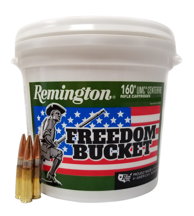 Remington Ammunition 20111 UMC Freedom Bucket 300 Blackout 220 gr 940 fps Open Tip Flat Base (OTFB) 160 Bx/4 Cs