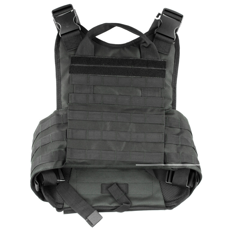 Vism Plate Carrier Black, Medium - X-Large