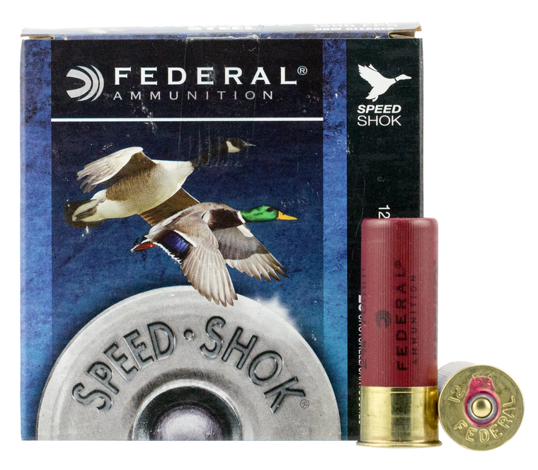 Federal WF1456 Speed-Shok Waterfowl 12 Gauge 2.75" 1 1/8 oz 6 Shot 25 Per Box/ 10 Cs