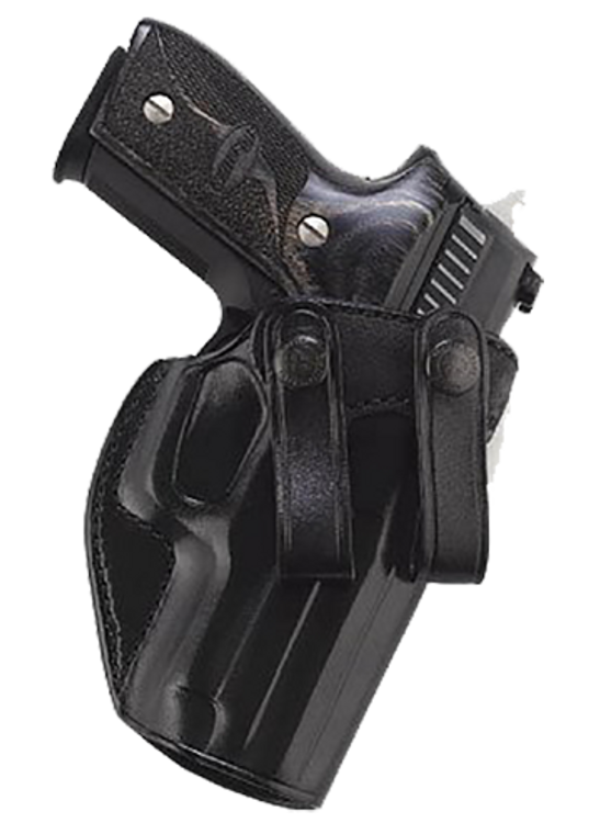 Galco SUM158B Summer ComfortIWB Black Leather Belt Loop Fits S&W J Frame Fits Charter Arms Undercover Right Hand