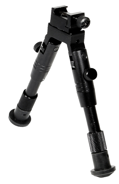 Leapers Inc. Shooter's Rubber Feet Bipod,Ht 6.2 in. -6.7 in. Utg Tl-Bp28S Swat Bipod 6.2- 6.7