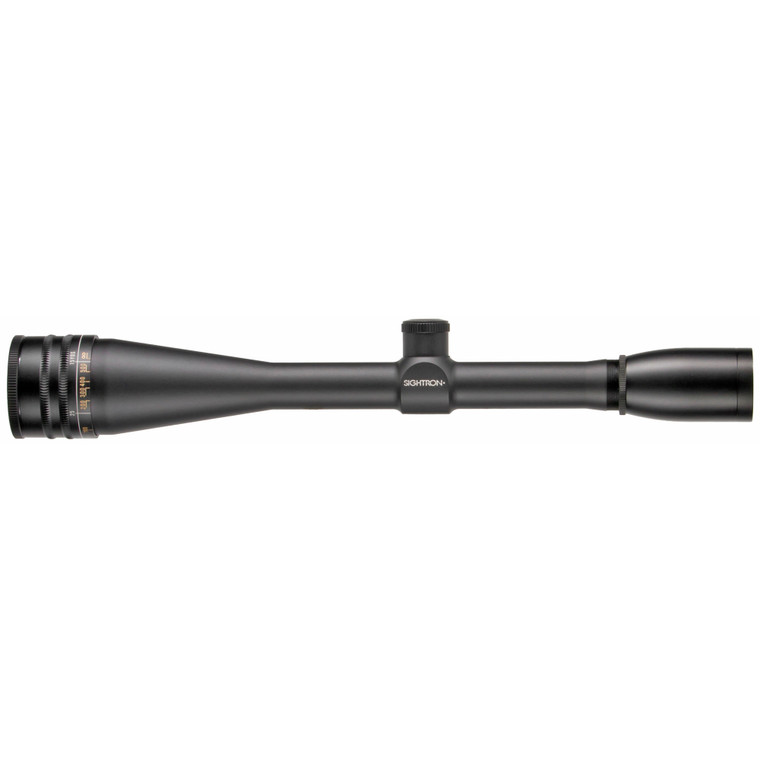 Sightron 36x42 SII Riflescope Matte, Dot, Adjustable Objective, Target Knobs