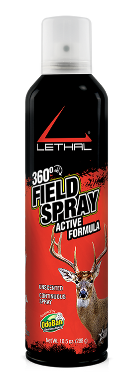 Lethal 9717B6710A Field SprayOdor Eliminator Odorless Scent 10.50 oz Aerosol