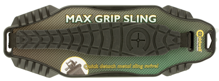 Caldwell 156219 Max Grip Sling with Black Finish, 20"-41" OAL, 2.75" W & Adjustable Design for Rifles