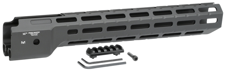 Midwest Industries MICRPC9X CombatRuger PC9 M-Lok Handguard Black Hardcoat Anodized 6061-T6 Aluminum 14"