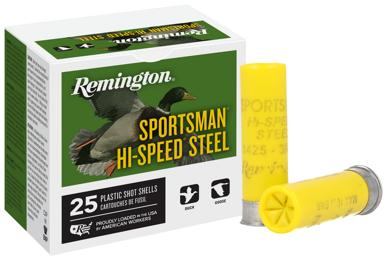 Remington Sportsman Hi-Speed Ammunition 20 Gauge 2-3/4" 3/4 oz  #7 Non-Toxic Steel Shot