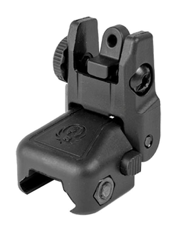 Ruger 90415 Rapid Deploy Rear SightBlack Ruger SR-22/SR-556/SR-762