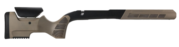 Woox SHGNS00206 Exactus Precision Stock Flat Dark Earth Wood Aluminum Chassis Fits Remington 700 BDL Long Action 31" OAL Right Hand