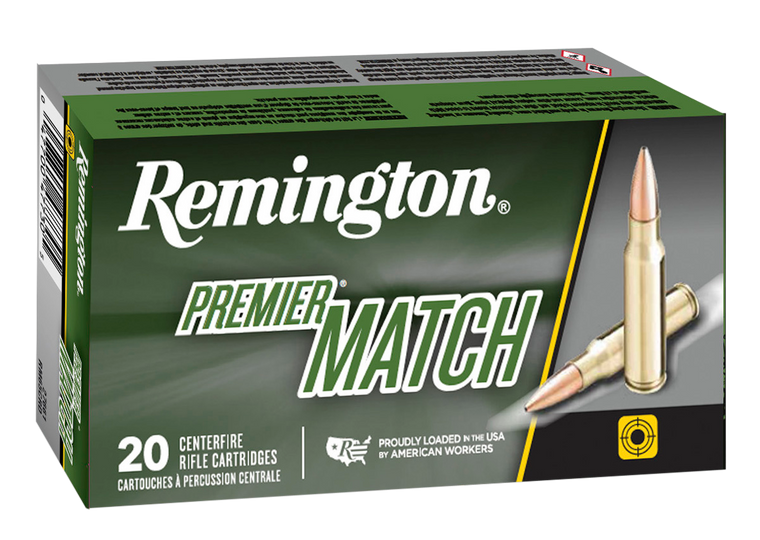 Remington Ammunition 27673 Premier Match 6.5 PRC 145 gr Berger Open Tip Match 20rd bx