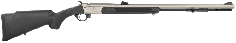 Traditions R74110440S Pursuit XT 50 Cal 209 Primer 26" Stainless Cerakote Black Synthetic Stock