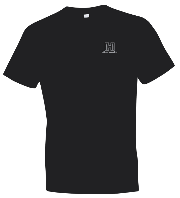 Hornady Gear 30124 Hornady T-Shirt Fueled By Black Short Sleeve XL