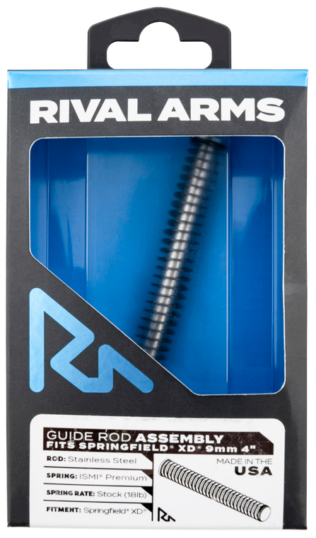 Rival Arms RARA50A101S Guide Rod Assembly Guide Rod Assembly Stainless Steel for Springfield XD-9